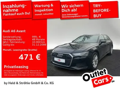 Brugt Audi A6 Performance 204 HK (150 kW) 2023 Sort Stationcar