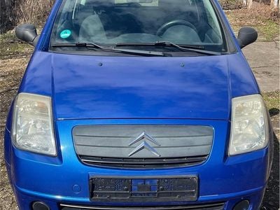 Gebraucht Citroën C2 60 PS (44 kW) 2007 Blau Kleinwagen