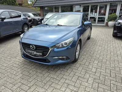Gebraucht Mazda 3 Center-Line 120 PS (88 kW) 2017 Blau metallic Limousine