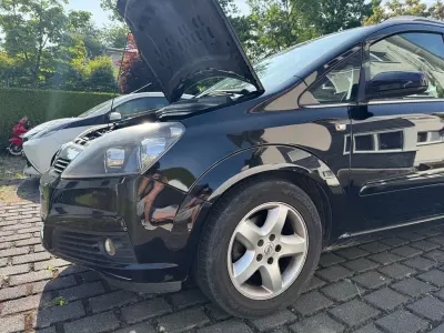 Gebraucht Opel Zafira Edition 105 PS (77 kW) 2006 Schwarz Van / Kleinbus