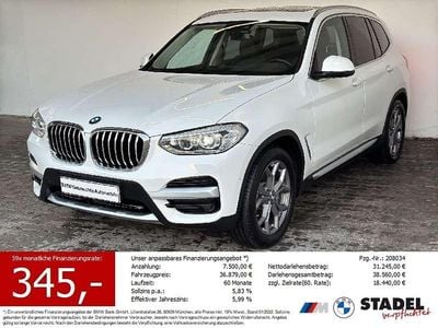 Gebraucht BMW X3 xLine 252 PS (185 kW) 2021 Weiß SUV