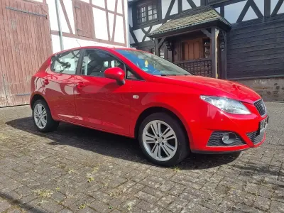 Brugt Seat Ibiza 69 HK (50 kW) 2008 Rød Hatchback