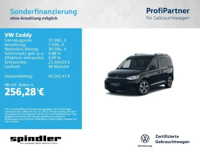 Gebraucht VW Caddy Style 122 PS (89 kW) 2025 Schwarz Van / Kleinbus