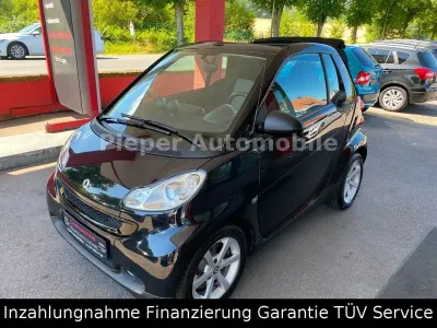 Gebraucht Smart ForTwo Cabrio 71 PS (52 kW) 2008 Schwarz Cabrio