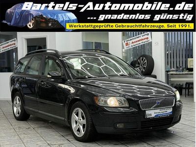 Gebraucht Volvo V50 Summum 136 PS (100 kW) 2006 Black sapphire metallic / meta Kombi