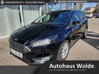 Gebraucht Ford Focus Titanium 125 PS (91 kW) 2018 Schwarz Limousine