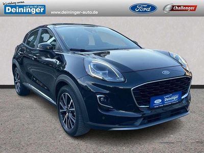 Gebraucht Ford Puma Titanium 125 PS (91 kW) 2021 Obsidianschwarz SUV