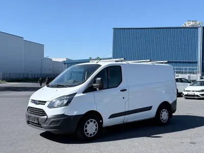 Gebraucht Ford Transit Custom 101 PS (74 kW) 2016 Weiß Van / Kleinbus