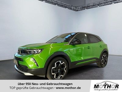 Matcha green/ikone gruen Gebraucht 2022 Opel Mokka Ultimate SUV | 19.125 € (Fairer Preis)