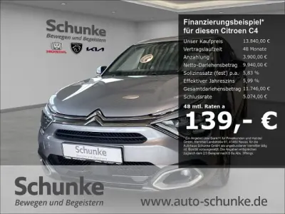 Gebraucht Citroën C4 Shine 131 PS (96 kW) 2022 Grau Limousine