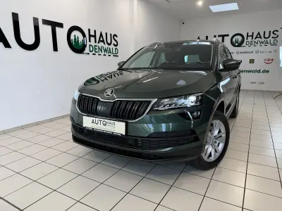 Gebraucht Skoda Karoq Style 150 PS (110 kW) 2018 Grün metallic SUV