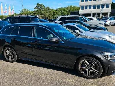 Gebraucht Mercedes C220 AMG line 194 PS (142 kW) 2020 Grau Kombi
