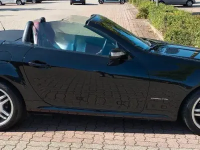 Usata Mercedes SLK200 163 CV (119 kW) 2005 Nero Cabrio