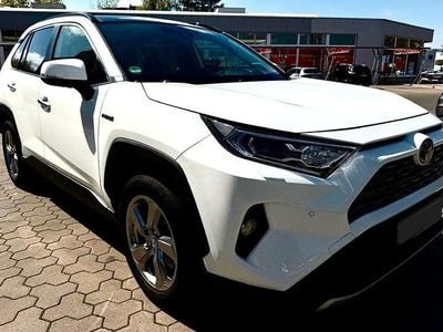 Gebraucht Toyota RAV4 Hybrid Lounge 222 PS (163 kW) 2020 Weiß SUV