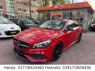 Gebraucht Mercedes CLA200 AMG line 156 PS (114 kW) 2019 Rot Coupé