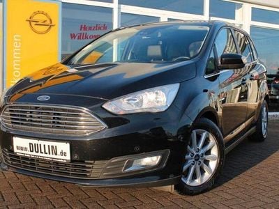 Schwarz Gebraucht 2015 Ford Grand C-Max Titanium Van / Kleinbus | 9.950 € (Fairer Preis)