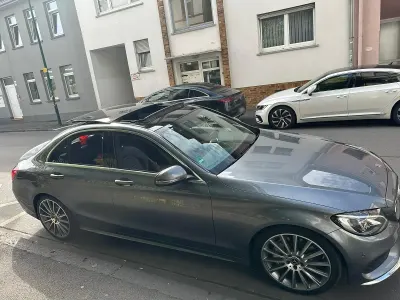 Gebraucht Mercedes C250 AMG line 204 PS (150 kW) 2018 Grau Limousine
