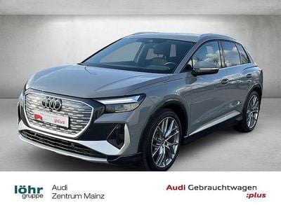 Gebraucht Audi Q4 e-tron Basis 125 kW (170 PS) 2021 Kieselgrau SUV