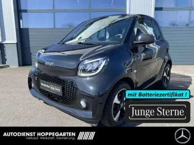 Gebraucht Smart ForTwo Coupé Exclusive 60 kW (82 PS) 2024 Schwarz Kleinwagen