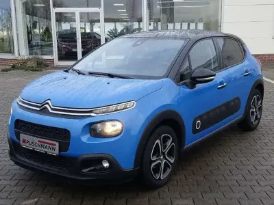 Usado Citroën C3 PureTech 110 CV (80 kW) 2018 Azul Utilitario