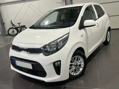 Brugt Kia Picanto 84 HK (61 kW) 2022 Hvid Hatchback