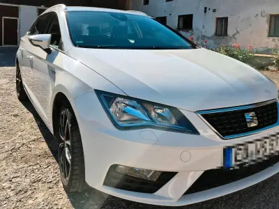 Gebraucht Seat Leon ST Style 150 PS (110 kW) 2018 Weiß Kombi