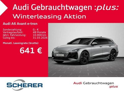 Taifungrau metallic (metallic) Gebraucht 2025 Audi A6 e-tron Ambiente Kombi | 68.490 € (Guter Preis)