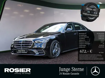Gebraucht Mercedes S350 AMG 313 PS (230 kW) 2025 Schwarz / obsidianschwarz Limousine