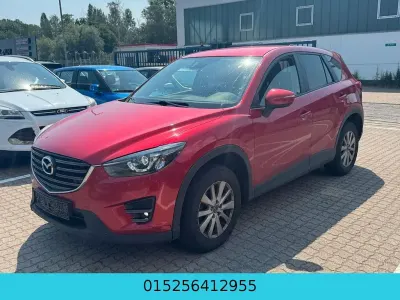 Gebraucht Mazda CX-5 Exclusive-Line 150 PS (110 kW) 2015 Rot SUV