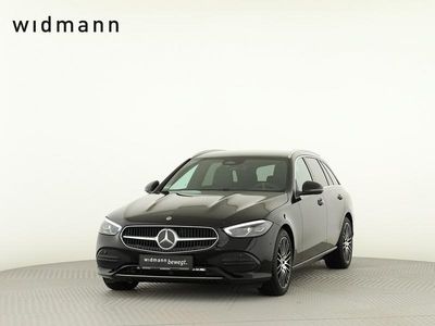 Gebraucht Mercedes C220 197 PS (144 kW) 2024 Ung. schwarz  unilack Kombi