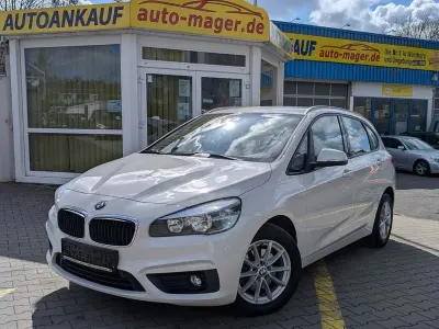 Gebraucht BMW 216 Active Tourer Basis 116 PS (85 kW) 2015 Weiß Van / Kleinbus