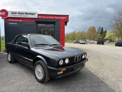Gebraucht BMW 320 Cabriolet Sport Line 129 PS (94 kW) 1989 Schwarz Cabrio