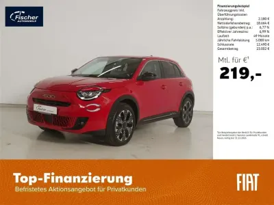 Brugt Fiat 600 La Prima 110 HK (80 kW) 2025 Rød SUV