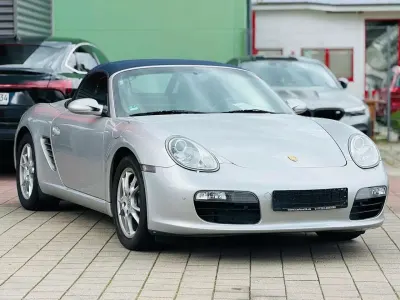 Gebraucht Porsche Boxster Basis 245 PS (180 kW) 2007 Arktissilbermetallic Cabrio
