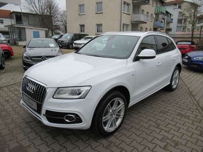 gebraucht Audi Q5 3.0 TDI qu. 2x S line AHK Leder Navi+ Xenon