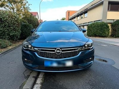 Gebraucht Opel Astra Sport 110 PS (80 kW) 2017 Blau Kombi