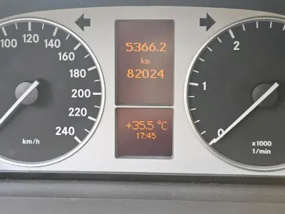 Gebraucht Mercedes B200 2010 Blau Van / Kleinbus