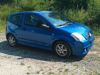 Gebraucht Citroën C2 VTR Sport 60 PS (44 kW) 2006 Blau Kleinwagen