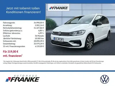 Gebraucht VW Touran Goal 150 PS (110 kW) 2025 Weiß Van / Kleinbus