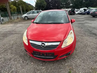 Gebraucht Opel Corsa Edition 60 PS (44 kW) 2009 Rot Kleinwagen