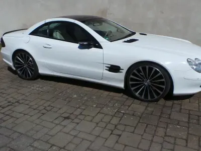 Gebraucht Mercedes SL500 306 PS (225 kW) 2003 Schwarz Cabrio