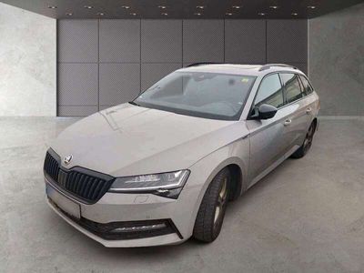 gebraucht Skoda Superb Combi Sportline 4x4 2.0TDI DSG Matrix AHK