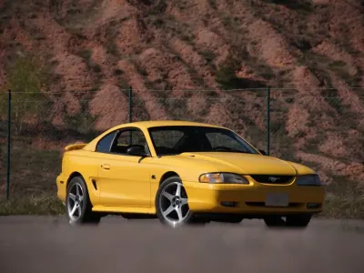 Brugt Ford Mustang 218 HK (160 kW) 1995 Gul Coupe