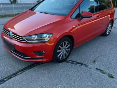 Gebraucht VW Golf Sportsvan 110 PS (80 kW) 2016 Orange Van / Kleinbus