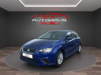 Używany Seat Ibiza Style 116 KM (85 kW) 2019 Niebieski Hatchback