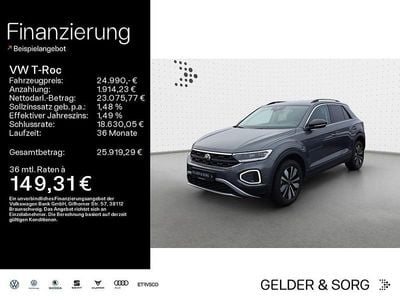 Second-hand VW T-Roc Goal 116 CP (85 kW) 2024 Gri SUV