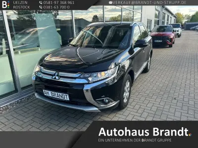 Begagnad Mitsubishi Outlander Edition 150 HK (110 kW) 2018 Svart SUV