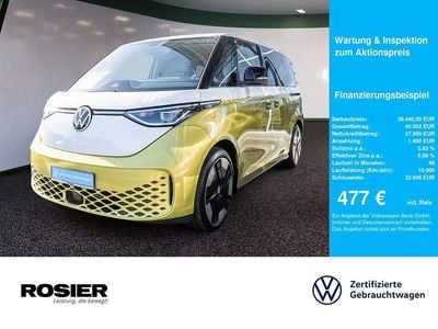 Gebraucht VW ID. Buzz Pro 150 kW (204 PS) 2022 Weiss / candy weiss Van / Kleinbus