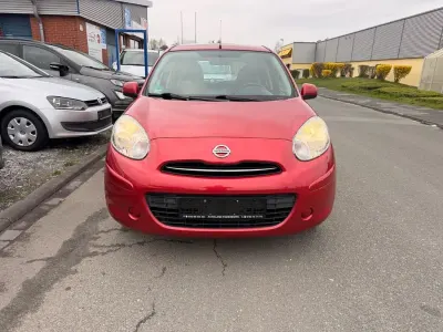 Gebraucht Nissan Micra Acenta 80 PS (58 kW) 2011 Rot Kleinwagen