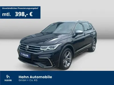 Gebraucht VW Tiguan Allspace R-line 190 PS (139 kW) 2022 Schwarz SUV